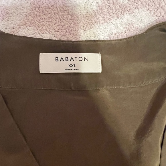 Babaton corbett silk romper - Picture 3 of 3